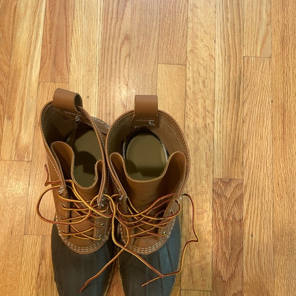 L.L. Bean Duck Boots Size JM (Mens Size 12) Waterproof - Picture 7 of 8